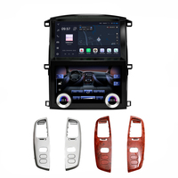 Layar ganda pabrik desain pribadi GPS Android 13 mobil pemutar multimedia dan layar iklim untuk 2003-2007 Land Cruiser LC100