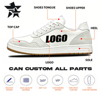 Chaussures de skate décontractées pour hommes avec logo personnalisé, baskets basses respirantes, chaussures de marche personnalisées pour hommes