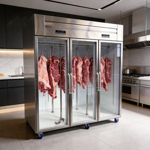 Vitrina Refrigerada Comercial Colgante de Múltiples Puertas y Gran Capacidad para Exhibición de Carne en Supermercados - Product Image 2