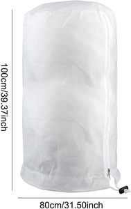 Frost Protection Pot <b>Plant</b> Bag, Winter <b>Plant</b> Protection Bag, <b>Plant</b> Protection Winter with Zip, Tear-Resistant and Breathable - Product Image 5