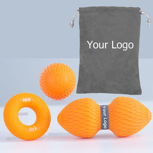 كرة الفول السوداني الشهيرة، أداة تمرين يدوية مرنة للتمدد واليوغا، خالية من السيليكون، مع شريط مرن مخصص، متينة للرياضة - Product Image 2