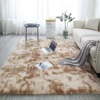 Tapis en fausse fourrure moderne et minimaliste, lavable, de haute qualité, fabriqué à la machine, antidérapant, grand, moelleux, doux, en polyester, à poils longs, 32-35 mm