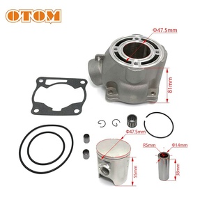 Kit de Cilindro de Motor para Motocicleta YZ80 YZ85, Bloque de Cilindro, Anillo de Pistón, Junta para YAMAHA YZ 80 85 - Product Image 2