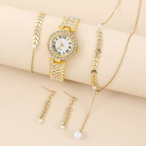 Jam tangan kuarsa bayi perempuan, arloji siaran langsung selebriti online bertatahkan berlian, jam tangan hadiah modis tanpa kotak gambar perhiasan - Product Image 2