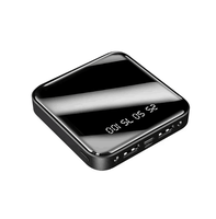 Mini banques d'alimentation portables d'usine Powerbank numérique double ports 20000 Mah personnalisé avec interface d'entrée Micro USB lumière LED