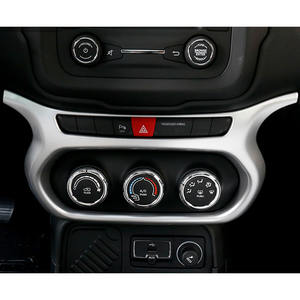 Kit de accesorios para <span class=keywords><strong>Interior</strong></span> de coche, Panel de engranaje de Control central cromado para <span class=keywords><strong>jeep</strong></span> <span class=keywords><strong>Renegade</strong></span> 2014 2015 2016 2017 2018 2019 2020 <span class=keywords><strong>2021</strong></span> 2022 - Product Image 6
