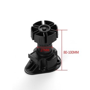 Patas Niveladoras Ajustables de Plástico GQK para Gabinetes de Cocina, Dormitorio, Sala de Estar, Taller, Granja, Hospital y Uso en Exteriores - Product Image 4