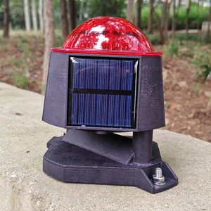 Ngoài trời năng lượng mặt trời-Powered Bird <span class=keywords><strong>Repeller</strong></span> với đèn LED và một động vật tự động Repellent hệ thống - Product Image 5