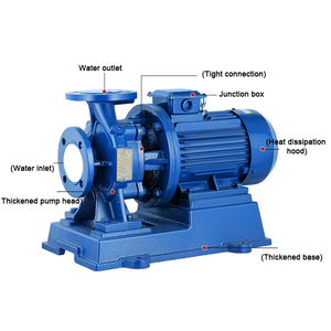 Bomba Centrífuga Horizontal y Vertical de 12v, Bomba Eléctrica de Agua Caliente, Bomba de Circulación de Agua y Aceite con Motor - Product Image 5
