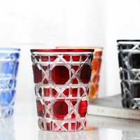 Tasse à eau en verre réutilisable café thé crème glacée bière verres tasses ensemble thé gobelet à boire