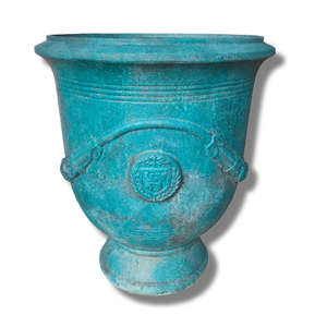 Maceta de Fibra de Vidrio Grande, Estilo Antiguo, Decorativa, para Plantas, Urna de Jardín para Decoración de Exteriores y Paisajismo - Product Image 3