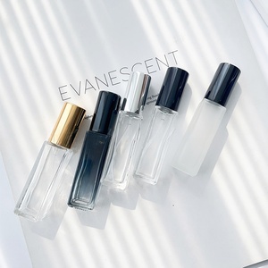 Fourniture ponctuelle de flacons de parfum, petits flacons échantillons, flacons pulvérisateurs en verre de 10 ml, flacons vides, flacons de rechange pour cosmétiques - Product Image 1