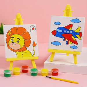 Jouet éducatif de dessin artistique DIY style dessin animé avec cadre pour peinture à l'huile, idéal pour les cadeaux d'anniversaire pour enfants, les récompenses de maternelle et les pinatas - Product Image 6