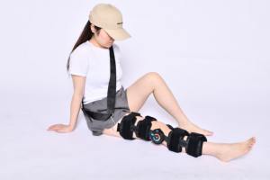 <span class=keywords><strong>Rodillera</strong></span> Articulada Ajustable <span class=keywords><strong>para</strong></span> Lesiones Deportivas, Soporte de Rodilla <span class=keywords><strong>para</strong></span> Rotura de LCA, Baloncesto, Fútbol - Product Image 5