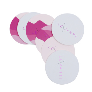 <span class=keywords><strong>Carte</strong></span>-<span class=keywords><strong>cadeau</strong></span> en papier logo estampage à chaud, fabricant 700gsm, porte-gobelet en carton personnalisé, sous-verre pour café - Product Image 6