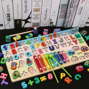 Juego Educativo y Divertido Montessori 5 en 1 de Bloques de Matemáticas para Apilar, Clasificar y Contar para Niños Pequeños - Product Image 3