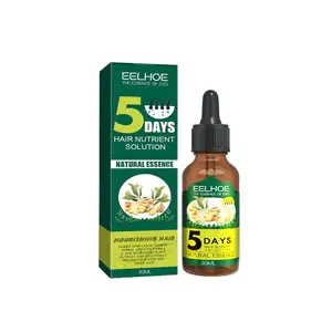 Eelhoe 30Ml Gember Haargroei Essen Tiële Olie Haaruitval Behandeling Kruiden Gember Haargroei Vloeibare Gember Olie Essentie