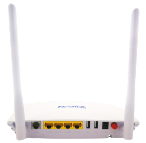 ZC-521 GPON ONT 2 antennes UPC 1GE+3FE+1VoIP+ AC1200 WiFi 5+2USB équipement fibre optique double bande - Product Image 6