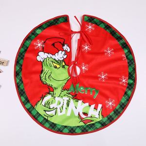 2026Factory Wholesale Fashion Decoration Greentown Online, New European Hotel Christmas <b>Tree</b> <b>Skirt</b> Indoor - Product Image 3