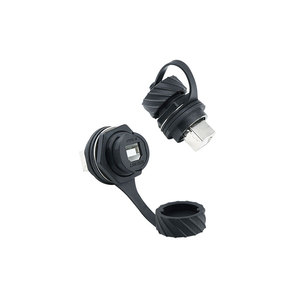 Vòng hàng không loại-b không thấm nước cắm Bảng điều chỉnh ổ cắm cáp điện với bụi che - Product Image 5