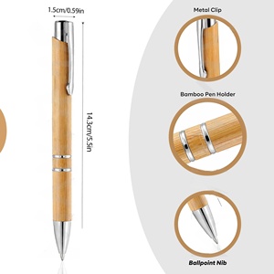 Low Price Eco Friendly <b>Pens</b> Bamboo Ballpoint <b>Pen</b> Custom logo Wood <b>Pen</b> - Product Image 4