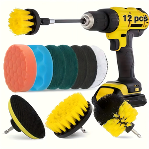 Accesorios para Auto, Kit de Limpieza para Auto, <span class=keywords><strong>Cepillo</strong></span> de Lavado, Juego de Cepillos de Detallado, Herramienta de Limpieza, <span class=keywords><strong>Cepillo</strong></span> para Limpiar Ruedas - Product Image 3