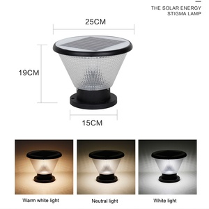 Modern Simple Design Outdoor Pillar Gate <b>Light</b> <b>Solar</b> <b>Post</b> <b>Lights</b> Outdoor Waterproof Led - Product Image 3