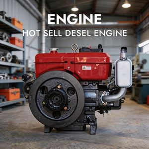 Motor de Maquinaria Confiable de 20HP con Arranque Eléctrico y Refrigeración por Agua, Bomba Incluida, Larga Vida Útil y Precio Directo de Fábrica - Product Image 1