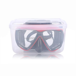 Tauchmasken-<span class=keywords><strong>Set</strong></span> für Speerfischen und Freitauchen mit geringem Volumen, hochwertiger Schnorchel aus Flüssigsilikon, Brille mit größerem Sichtfeld, für Erwachsene, schwarz - Product Image 1