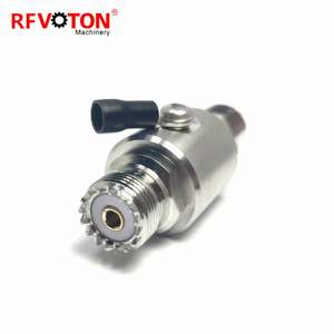 0-3G tubo de Gas descarga contral protector contra rayos contra sobretensiones UHF SO239 hembra a UHF SO239 jack hembra supresor de mamparo - Product Image 4