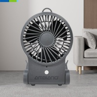 Commercial 3.5 pouces Rechargeable Mini ventilateurs Portable batterie électrique voiture hôtel ménage Table Garage RV urgence extérieure
