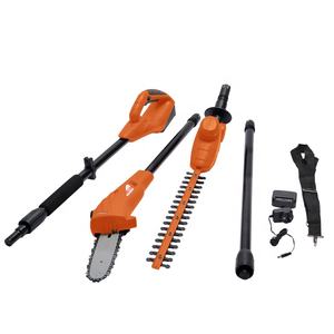 เครื่องมือทำสวนไร้<span class=keywords><strong>สาย</strong></span> 2-in-1 รุ่น Vertak 18V ระดับอุตสาหกรรม <span class=keywords><strong>เลื่อย</strong></span>โซ่ยนต์แบบติดก้านและเครื่องตัดแต่งกิ่งไม้ ใช้พลังงานแบตเตอรี่ - Product Image 1