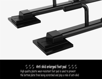 Station de fitness multifonctionnelle pour usage domestique en acier, avec barre de traction, station de tractions verticales et support pour soulevés de genoux, tour de musculation intégrale
