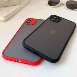 Hot 2024 Translucent Frosted Matte Phone Case para iPhone 16 15 XS <span class=keywords><strong>XR</strong></span> <span class=keywords><strong>11</strong></span> 12 13 14 Clear Phone Case para iPhone 16 Pro Max Cover - Product Image 5