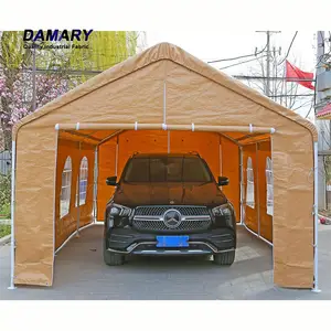 Custom Outdoor Auto Shelter 10X20 Zware Draagbare Opvouwbare Auto Garage Luifel Tent