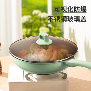 Clay Wok 32Cm Non-Stick For All Stovetops Induction Compatible - Product Image 4