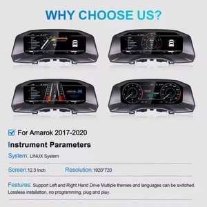 Navihua <b>Car</b> Upgrade Linux System Auto <b>Speedometer</b> LCD Dashboard <b>Digital</b> Cluster Instrument <b>for</b> Volkswagen VW Amarok 2017-2020 - Product Image 6