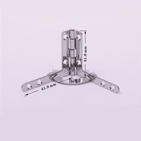 31mm Argent Or Laiton Antique Couleur Quadrant Charnière Boîte En Bois Bijoux Charnières pour Petite Boîte