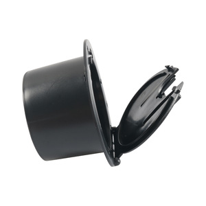 Couverture de trappe ronde en plastique RV, étanche, à montage latéral, accessoire extérieur - Product Image 1