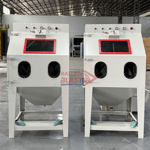 ตู้พ่นทรายเปียกสแตนเลส304แบบวงปิดตู้ฉีดน้ำรีไซเคิล - Product Image 6