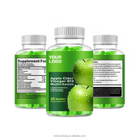 Capsules de vinaigre de cidre de pomme OEM riches en folate pour la santé digestive et le soutien immunitaire des adultes, naturelles