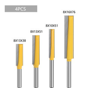 Mèches <span class=keywords><strong>de</strong></span> toupie <span class=keywords><strong>pour</strong></span> le travail du bois LAVIE Extension <span class=keywords><strong>de</strong></span> tige <span class=keywords><strong>de</strong></span> 8mm Longue coupe droite Mèche <span class=keywords><strong>de</strong></span> toupie <span class=keywords><strong>pour</strong></span> le travail du bois CNC <span class=keywords><strong>Fraise</strong></span> <span class=keywords><strong>pour</strong></span> le travail du bois-C 08006 - Product Image 3