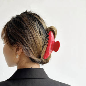 Dowell nuovo Design tinta unita Candy clip per capelli in acetato personalizzato artiglio - Product Image 3