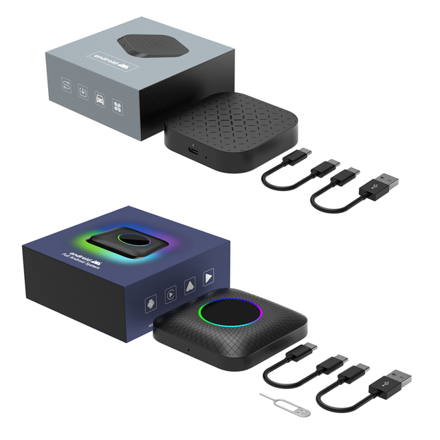 Free Sample Carplay Ai Box 3 in 1 Dongle Box Carplay Android Auto Wireless Universal Module Carplay Car Magic Streaming Ai Box