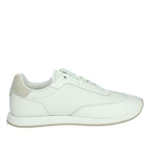 Baskets basses décontractées en cuir blanc pour homme Calvin Klein - Product Image 4