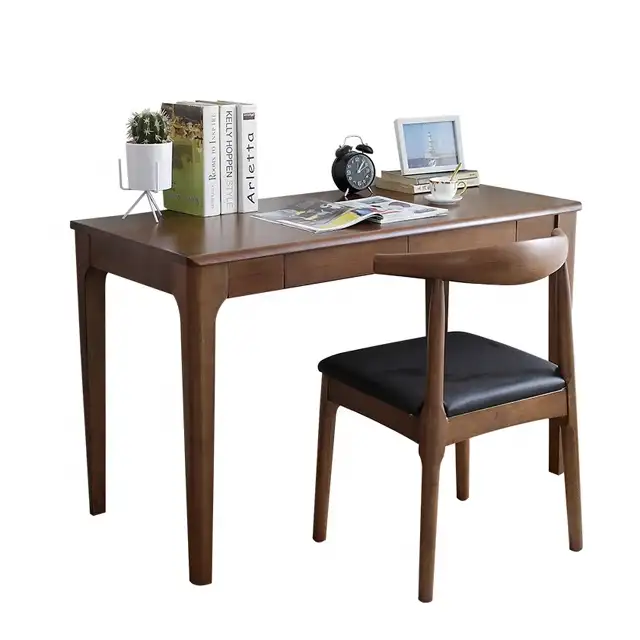 طاولة مكتب كمبيوتر مكتب المنزل مكتب دراسة الخشب مكتب درج رفوف