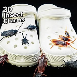 Nouveauté en promotion : Breloque de chaussure cafard 3D réaliste, décorations amusantes et tendance <span class=keywords><strong>pour</strong></span> <span class=keywords><strong>chaussures</strong></span>, <span class=keywords><strong>pour</strong></span> adolescents et adultes, vente en gros - Product Image 1