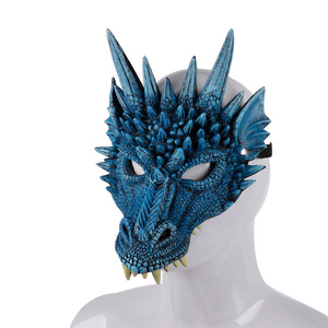 <span class=keywords><strong>Máscara</strong></span> de Dragón 3D de Espuma de PU para Fiesta de Carnaval de Mardi Gras, <span class=keywords><strong>Máscara</strong></span> de Halloween - Product Image 2