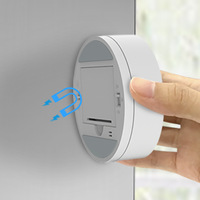 Magnetischer LED-Silent-Timer Digitaler Kunststoff-Küchen-Countdown-Timer Back übung Erinnerung Selbstdisziplin iertes Flip-Dial Wasserdicht