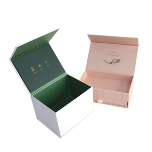 Caja de Regalo Magnética de Lujo con Forma de Libro, Logotipo Personalizado en Relieve para Joyería, Cosméticos, Marca OEM - Product Image 1